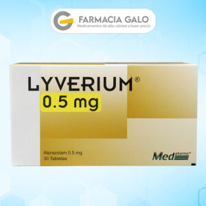 Lyverium - Alprazolam que es - para que sirve - farmacia galo xela guatemala
