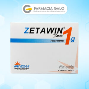 Zetawin Paracetaol Farmacia Galo Xela guatemala dolor medicamento salud